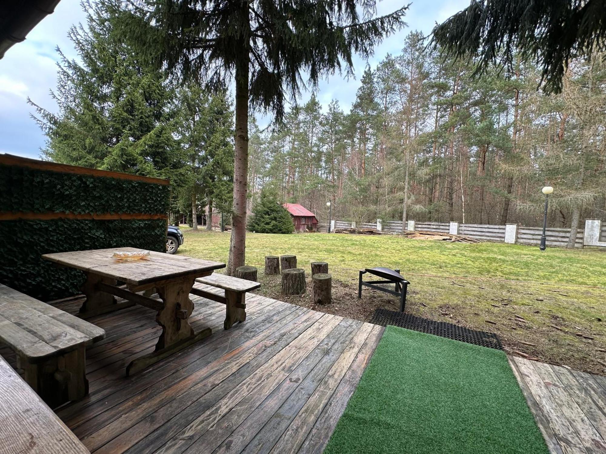 Lesna Chata Olsztynek Exterior photo